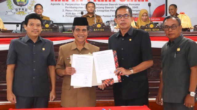 Rapat Paripurna DPRD Dihadiri Wakil Bupati Kepulauan Selayar