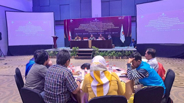 KPU Sulsel Gelar Sosialisasi Persiapan Visi-Misi Calon Gubernur di Pilkada Serentak 2024