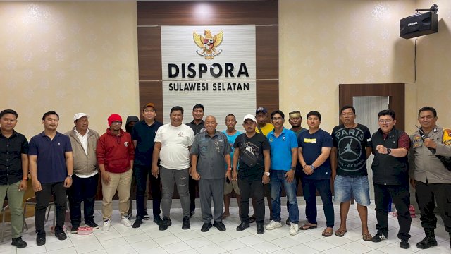 Kadispora Sulsel Gelar Pertemuan dengan PNSSI, Bahas Progres Pembangunan Stadion di Sudiang