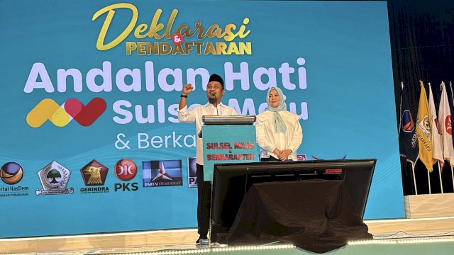 Didukung Koalisi Besar, Andi Sudirman: Kita Buat Sulsel Maju dan Berkarakter