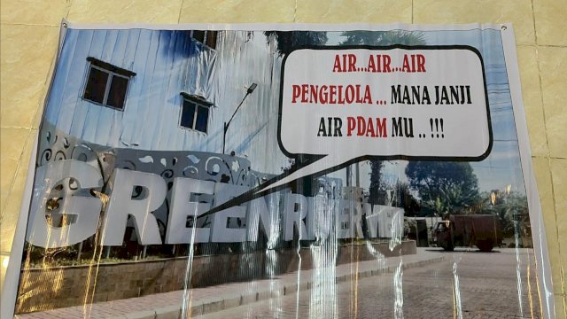 Minim Akses Air Bersih dan Fasilitas Umum, Warga Green River View Tanjung Bunga Akan Melakukan Aksi Unjuk Rasa