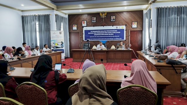 Technical Asistance Peningkatan Kualitas Pengaduan SP4N oleh Diskominfo Kepulauan Selayar