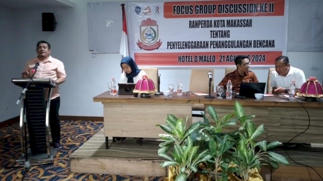 Legislator Makassar Azwar Gelar FGD, Bahas Ranperda Penyelenggaraan Penanggulangan Bencana