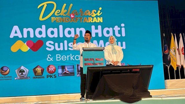 Survei IPI di Pilgub Sulsel: Elektabilitas Andi Sudirman-Fatma Tembus 63,4%, Danny-Azhar Tertinggal Jauh