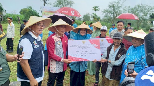 Pemprov Sukses Sebar Rutusan Ribu Kg Bantuan Pupuk untuk Petani Komoditi Perkebunan