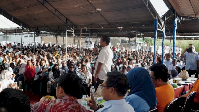 Ribuan Masyarakat Gowa Sambut Kedatangan Andi Sudiman: Gubernurku!!