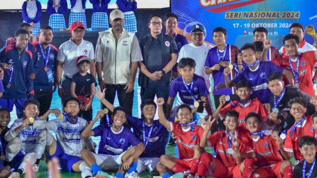 SMAN 12 Makassar Berhasil Raih Juara 1 Futsal Championship Piala Menpora 2024