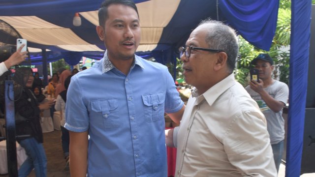 Andi Seto Asapa bertemu Ilham Arif Sirajuddin di Rujab Ketua DPRD Sulsel