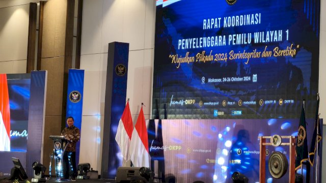 Gelar Rakor Jelang Pilkada Serentak 2024, DKPP Kumpulkan 518 Penyelenggara Pemilu di Makassar