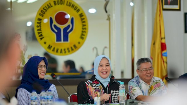 Cawagub 02 Sulsel Fatmawati Rusdi Serukan Kolaborasi Lintas Etnis di Yayasan Budi Luhur