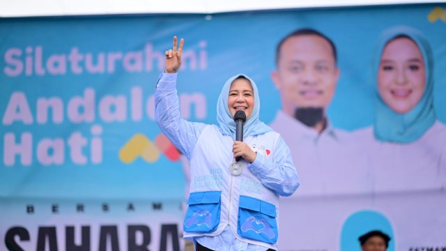 Raih Penghargaan Perempuan Inspiratif Bidang Politik, Cawagub 02 Fatmawati: Terima Kasih Masyarakat Sulsel