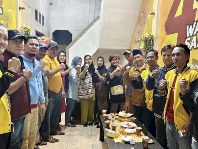 Silaturahmi Pimlur Golkar Dapil 1 Makassar, Pimcam Ujung Pandang: Perkuat Sinergi dan Soliditas Kader