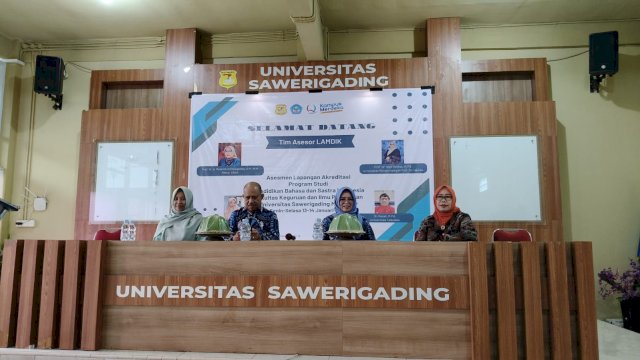 Rektor Universitas Sawerigading Sambut Hangat Kunjungan Tim Asesor LAMDIK