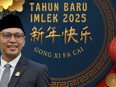 Tahun Baru Imlek 2025, Ketua DPRD Makassar: Perkuat Persaudaraan dan Kebersamaan