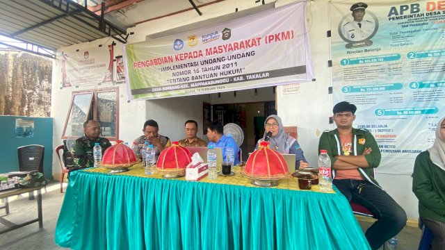 Prodi Teknik Elektro Unsa Makassar Sosialisasi Penggunaan Listrik yang Aman ke Masyarakat Desa di Takalar