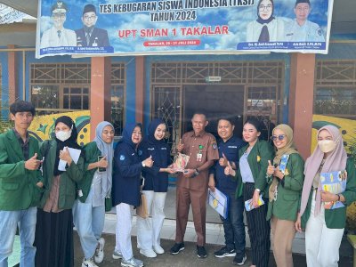 Dosen dan Mahasiswa Unsa Makassar Sosialisasi Kampus di Sejumlah Sekolah di Takalar
