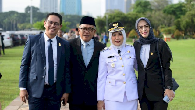 Ketua DPRD Makassar Hadiri Pelantikan Munafri-Aliyah di Istana Negara
