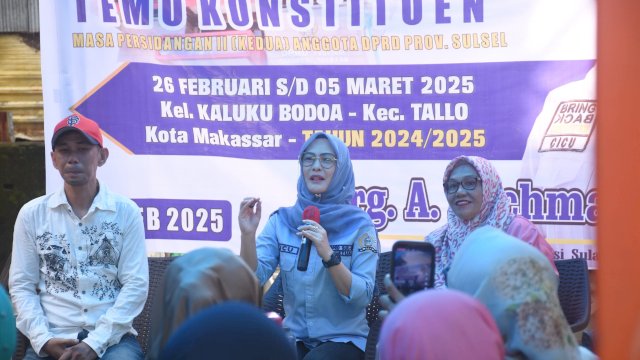Awali Agenda Reses 2025, Ketua DPRD Sulsel Serap Aspirasi Warga di Tallo
