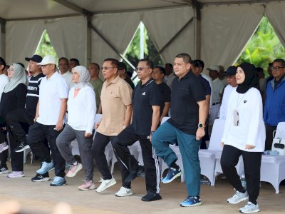 Munafri-Aliyah Ikuti Geladi Pelantikan Kepala Daerah di Monas Jakarta