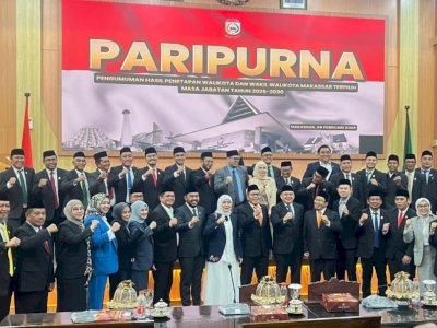 Tok! DPRD Makassar Resmi Umumkan Penetapan Appi-Aliyah Sebagai Wali Kota Terpilih