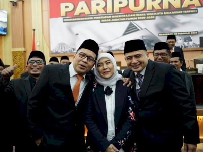 DPRD Makassar Umumkan Penetapan Walikota Terpilih, Ini Pesan Khusus Danny Pomanto ke Appi-Aliyah
