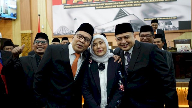 DPRD Makassar Umumkan Penetapan Walikota Terpilih, Ini Pesan Khusus Danny Pomanto ke Appi-Aliyah