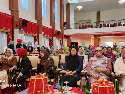 Dukung Kesadaran Kesehatan Masyarakat, Melinda Aksa Hadiri Seminar Kanker YKI Sulsel