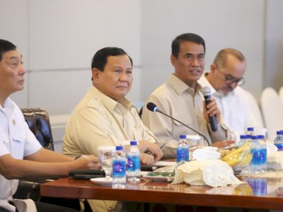 Presiden Prabowo Puji Mentan Amran atas Pengendalian Pertanian yang Sangat Baik