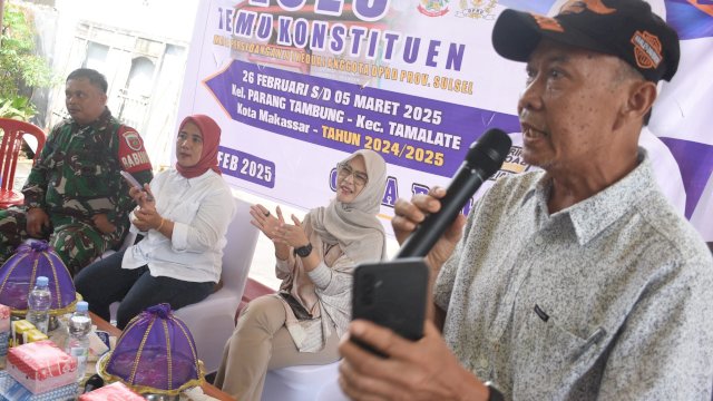 Cicu Serap Keluhan Warga Tamalate: Fasum Belum Diserahkan, Jalan Butuh Perbaikan
