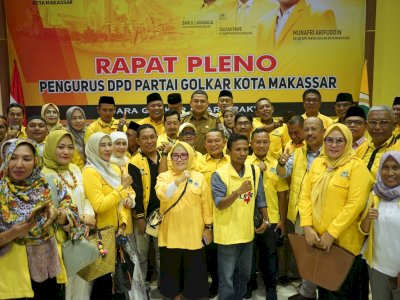 Andi Suharmika Ditunjuk Sekretaris Golkar Makassar, Pincam Ujung Pandang: Roda Organisasi Bisa Lebih Baik