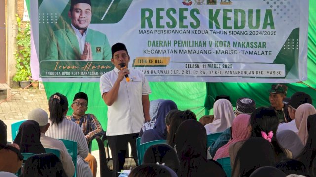 Serap Aspirasi di Kelurahan Pannambungan, Irwan Hasan Terima Keluhan Warga Soal Infrastruktur Hingga Kenakalan Remaja