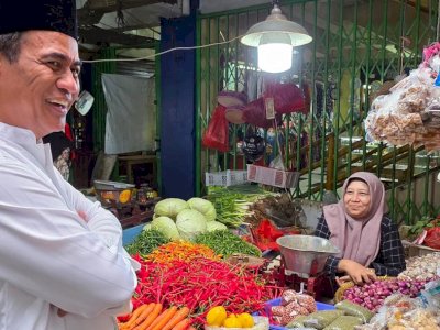 Mentan Amran Sidak Pasar Pastikan Harga Pangan Stabil dan Pasokan Aman di Hari Pertama Bulan Suci Ramadan 1446 H