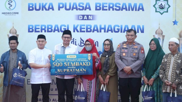 Ketua DPRD Makassar Buka Puasa Bersama Warga Bangkala Manggala