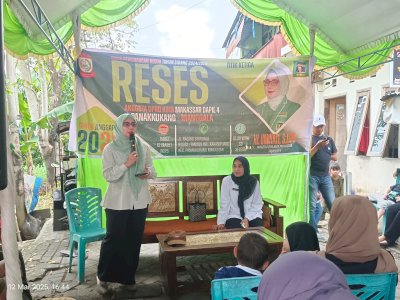 Reses di Kelurahan Karampuang, Hj Umiyati Tampung Aspirasi Warga Soal Zonasi Sekolah Hingga KIP