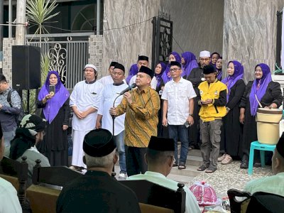 Muchlis Misbah Undang Rudianto Lallo, Ketua DPRD Sulsel hingga Wali Kota Makassar di Bukber Warga Maccini
