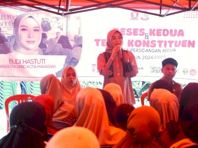 Serap Aspirasi Warga Tamalate, Budi Hastuti Janji Kawal Pemerataan Program Makan Bergizi Gratis