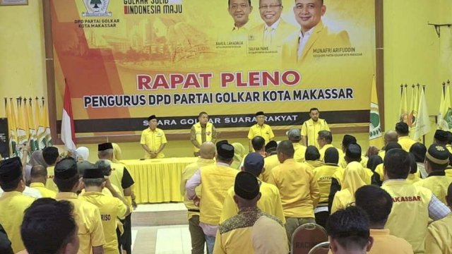 Appi Tunjuk Suharmika Gantikan Wahab Tahir Sebagai Sekretaris Golkar Makassar