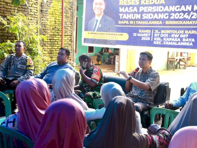 Odhika Temui Warga Tamalanrea: Air Bersih, Drainase dan Bansos Jadi Sorotan Utama