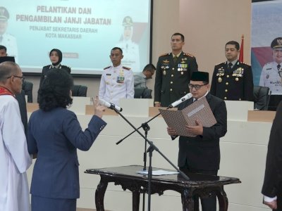 Dilantik Jadi Pj Sekda, Munafri-Aliyah Harap Nielma Palamba Jalankan Tugas Penuh Amanah