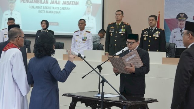 Dilantik Jadi Pj Sekda, Munafri-Aliyah Harap Nielma Palamba Jalankan Tugas Penuh Amanah