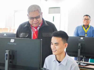 UTBK di UNM, Rektor Sapa Peserta Difabel: Jangan Pernah Putus Asa