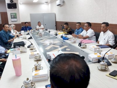 Komisi B DPRD Makassar Bahas Langkah Strategis Dirut Baru Perusda dalam RDP