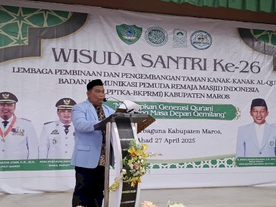 Gelar Wisuda Santri ke-26, BKPRMI Maros Siap Cetak Pemimpin Qur&rsquo;ani Masa Depan