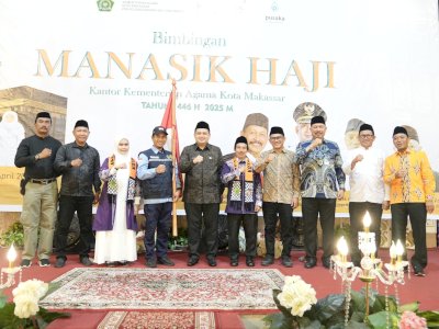Wali Kota Appi Lepas 1.165 JCH Asal Makassar, Ingatkan Jemaah Jaga Kesehatan