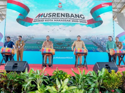 Pimpinan dan Anggota DPRD Makassar Hadiri Musrenbang RPJMD Tahun 2025-2029