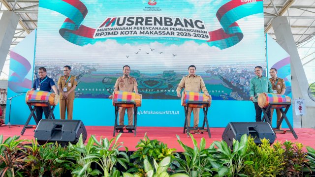 Pimpinan dan Anggota DPRD Makassar Hadiri Musrenbang RPJMD Tahun 2025-2029