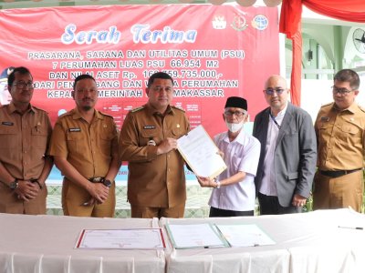 Tujuh Perumahan di Makassar Serahkan PSU, Munafri: Wujud Nyata Komitmen Pemkot Ciptakan RTH