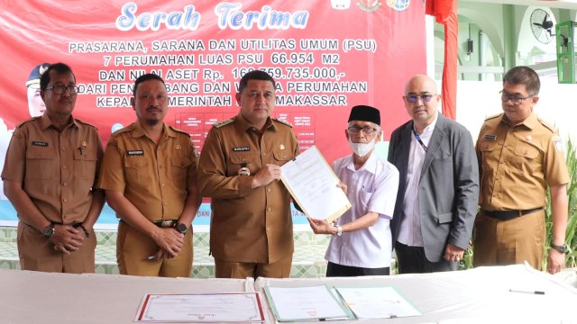 Tujuh Perumahan di Makassar Serahkan PSU, Munafri: Wujud Nyata Komitmen Pemkot Ciptakan RTH