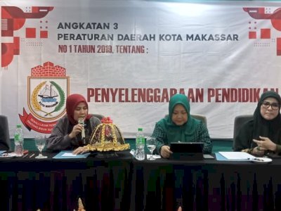 Legislator Makassar Andi Suhada Gelar Sosialisasi Perda Penyelenggaraan Pendidikan