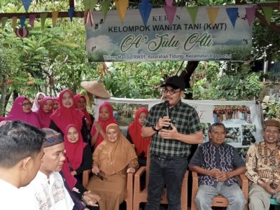 Milad ke-2 KWT A&rsquo;julu Ati, Irwan Djafar Apresiasi Warga Tidung Wujudkan Kebun Pangan Keluarga